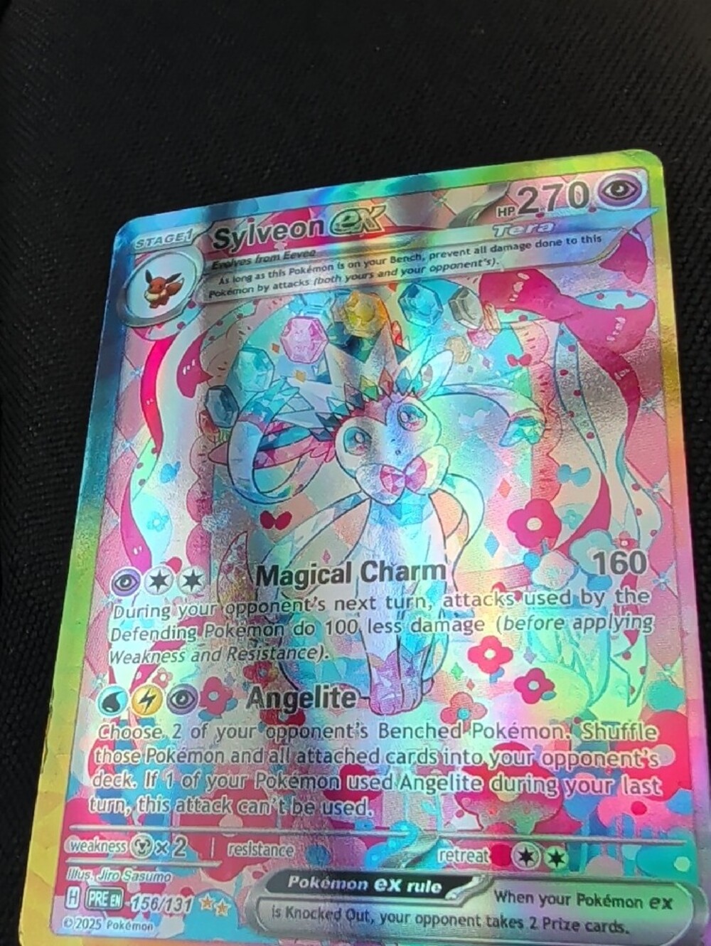 Fan Art Pokemon Holographic Trading Card Set - Rainbow Foil Multi-Color